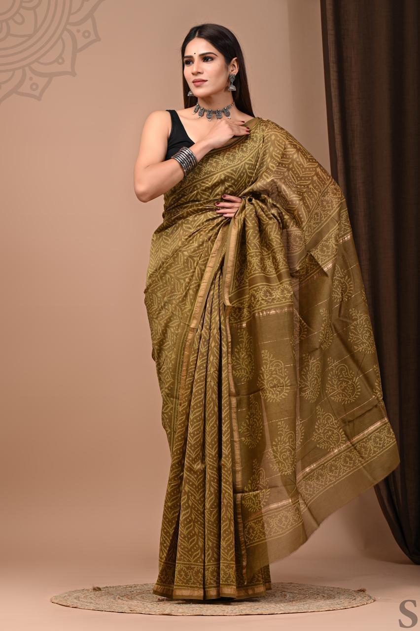 Kashini Chanderi Silk Saree