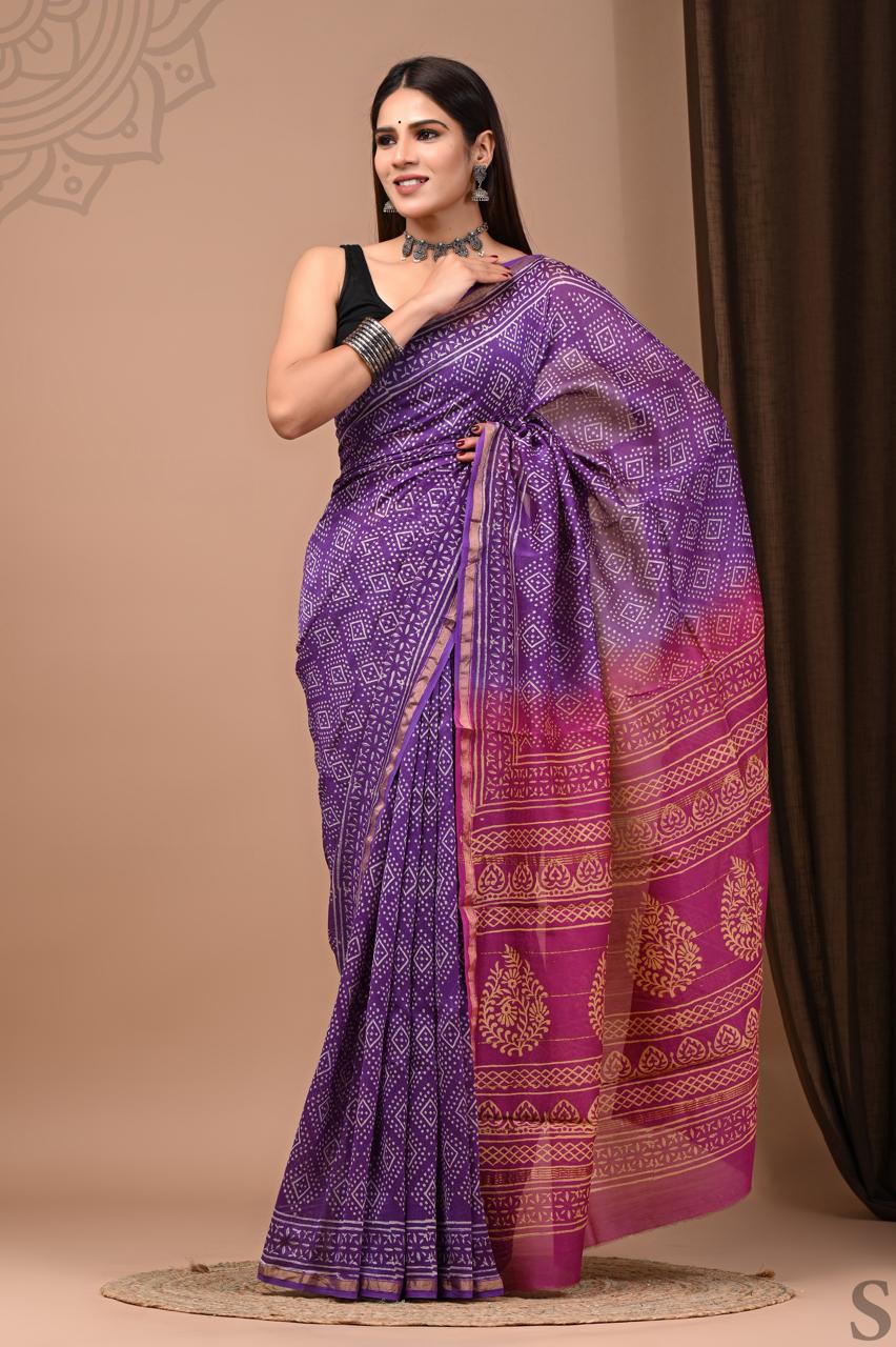 Rassiya Chanderi Silk Saree