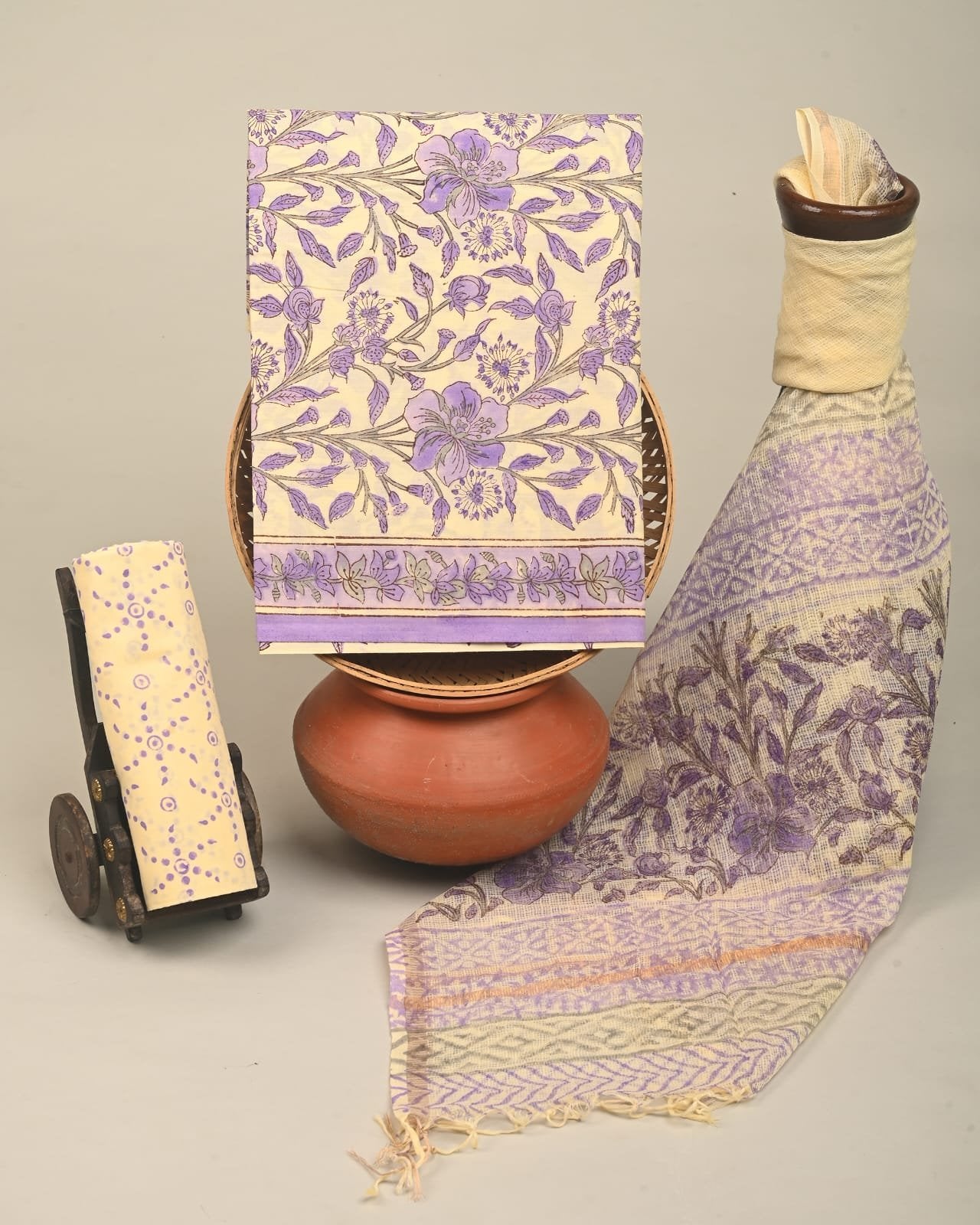 Florent Hand Block Printed Suit Set