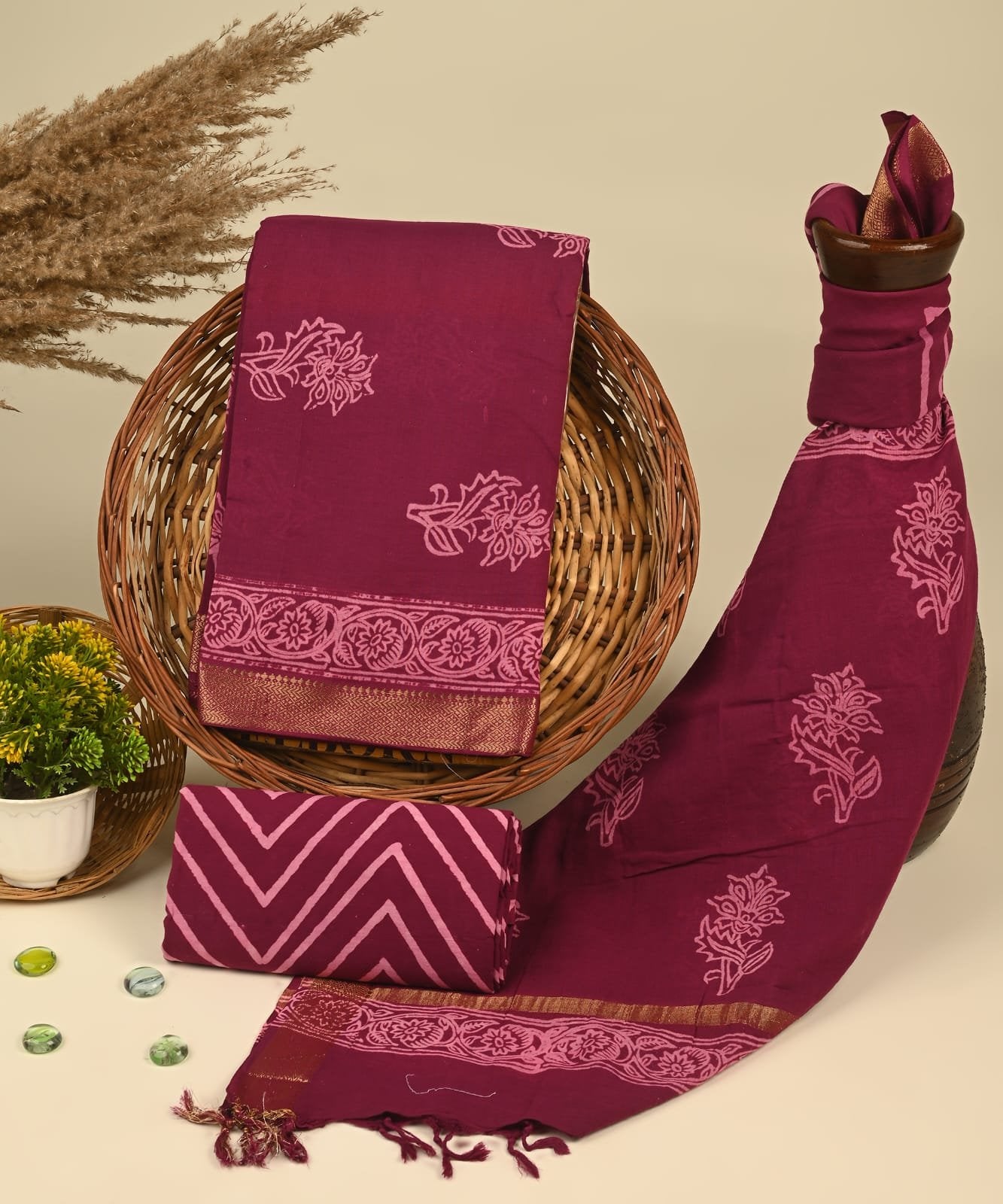 Ravelle South Cotton Suit Set