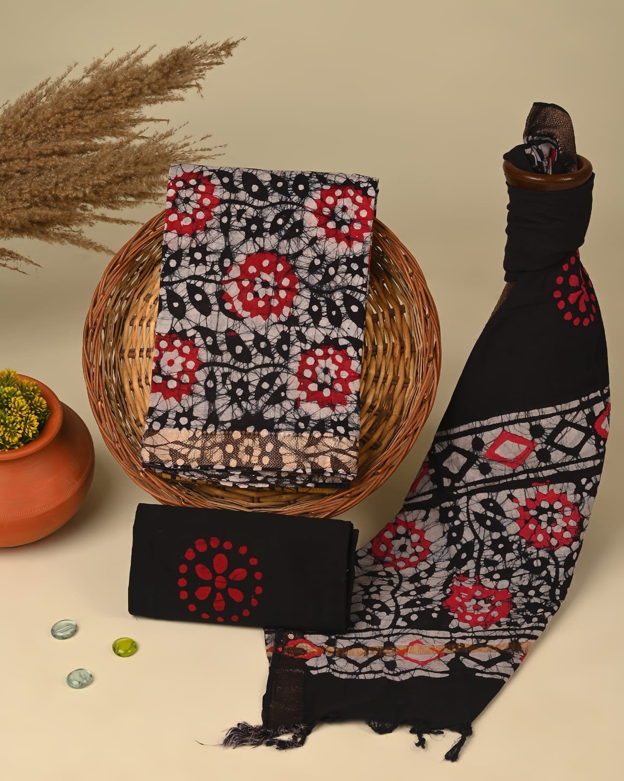 Ziva South Cotton Suit Set