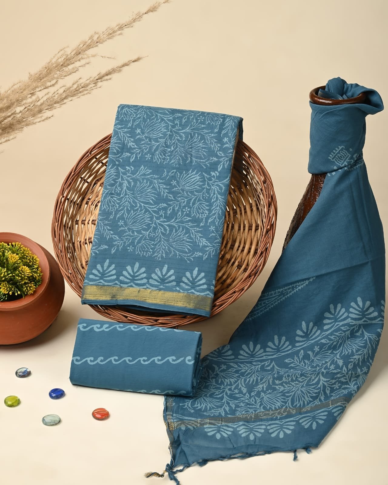 Zorah South Cotton Suit Set