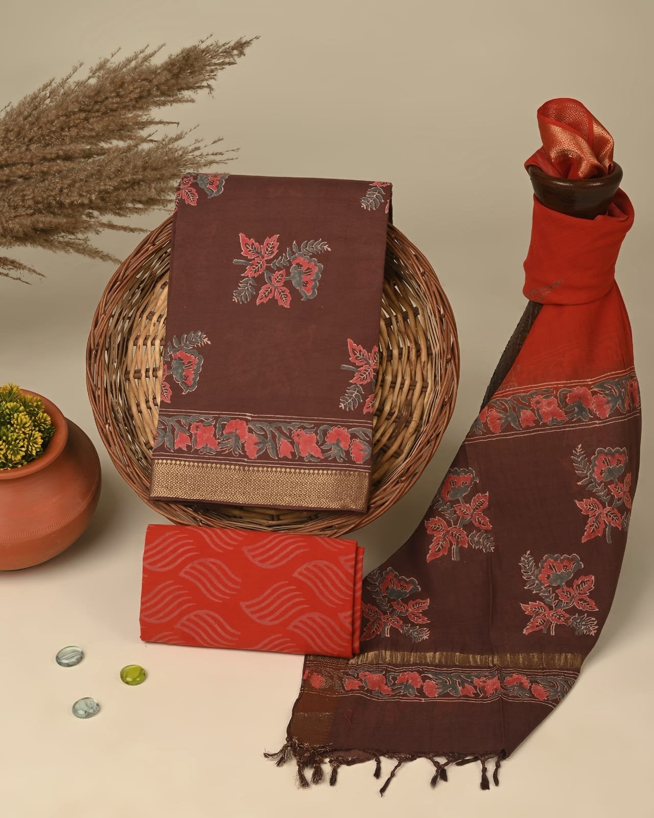 Cayenne South Cotton Suit Set