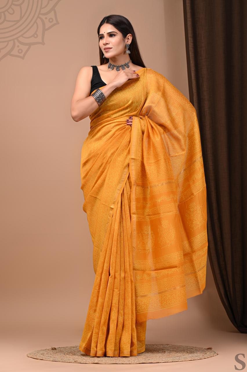 Arkina Chanderi Silk Saree