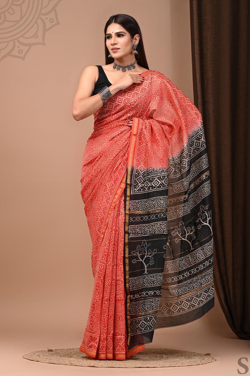 Ravya Chanderi Silk Saree