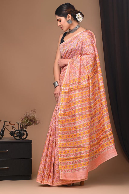 Aabroo Chanderi Silk Saree