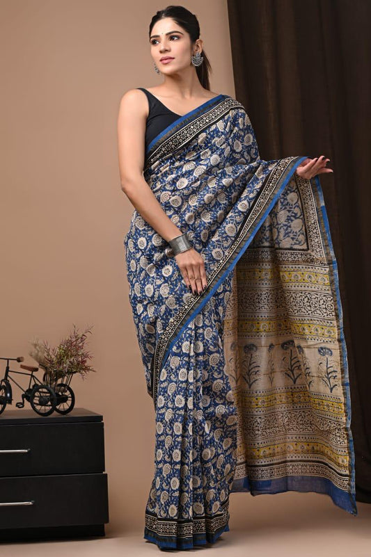 Vaidehi Chanderi Silk Saree