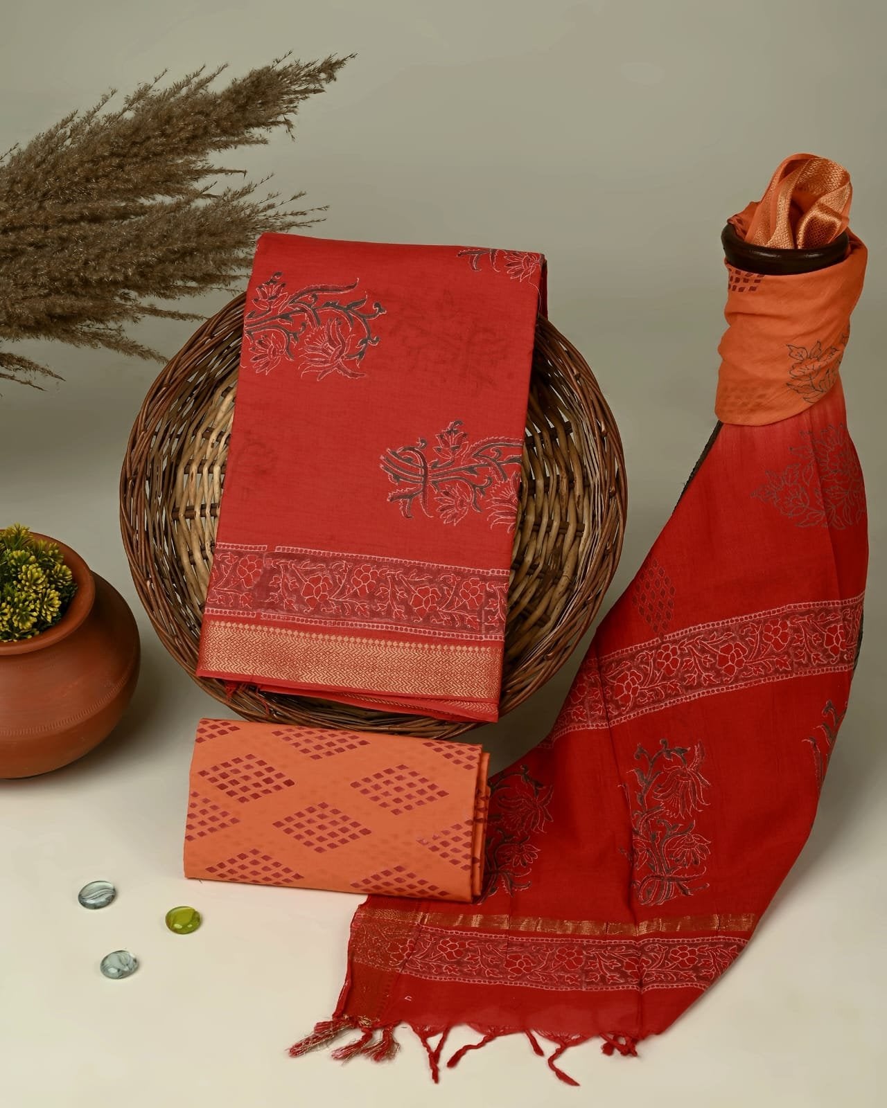 Tamarra South Cotton Suit Set