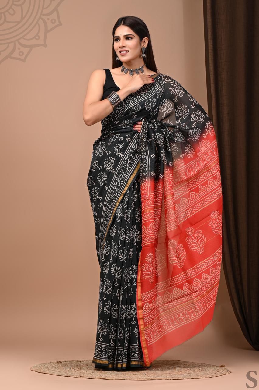 Nairah Chanderi Silk Saree